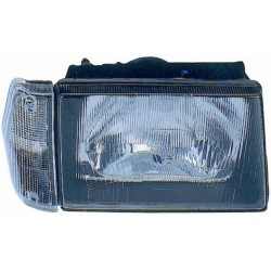 Faro proiettore H4 freccia bianca passeggero - dx