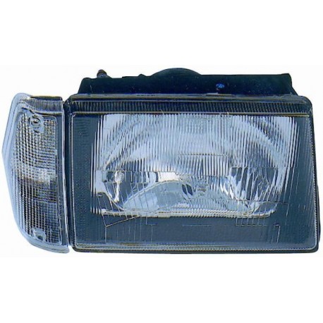 Faro proiettore H4 freccia bianca passeggero - dx