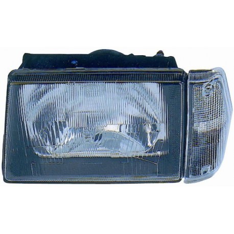 Faro proiettore H4 freccia bianca guida - sx