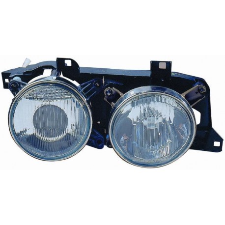 Faro proiettore H1-H1 completo guida - sx