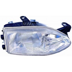 Faro proiettore H7-H3 2 parabole reg elettrica dx