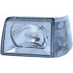 Faro proiettore H4 freccia bianca guida - sx