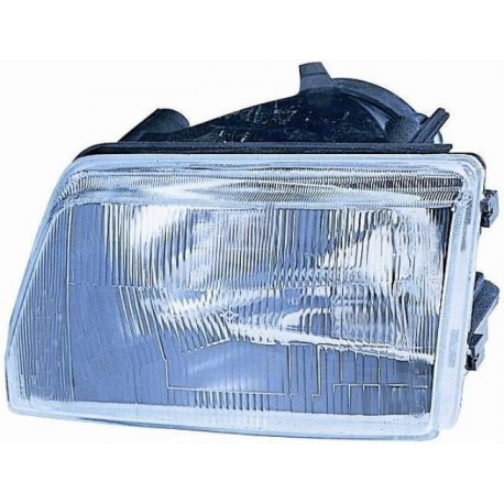 Faro H4-R2 nero elettrico sx