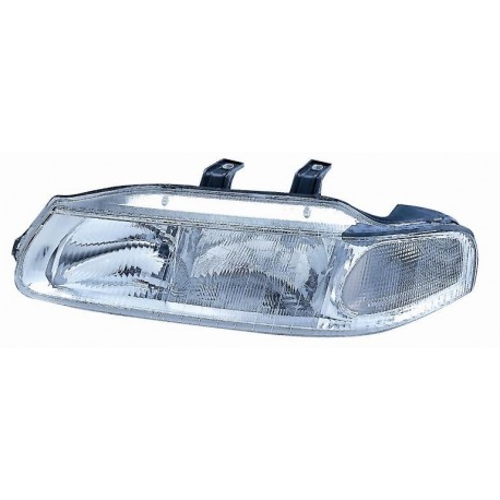 Faro proiettore H1-H1 freccia bianca guida - sx