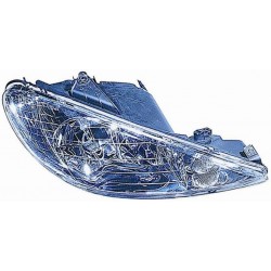 Faro proiettore H7-H7 2 parabole passeggero - dx