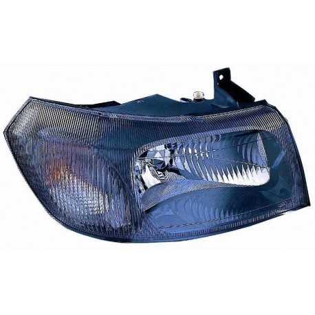 Faro proiettore H4 parabola nera passeggero dx