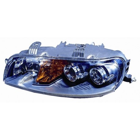 Faro proiettore H1-H1-H3 con fendinebbia guida - sx