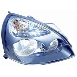 Faro proiettore H1-H7 parabola nera passeggero dx