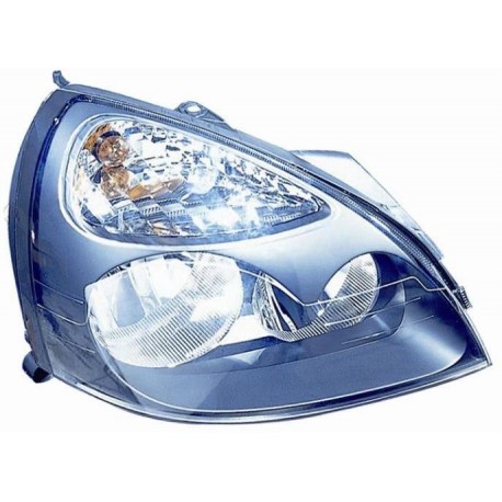 Faro proiettore H1-H7 parabola nera passeggero dx