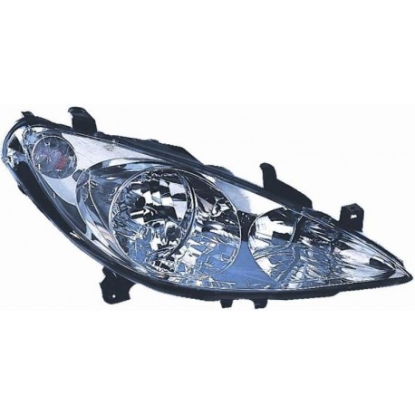 Faro proiettore H7-H1 senza fendinebbia passeggero - dx