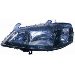 Faro proiettore H7-HB3 parabola nera guida - sx