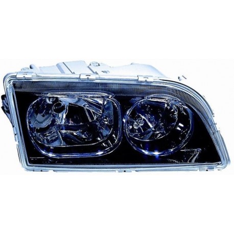 Faro proiettore H7-H7 parabola nera passeggero dx