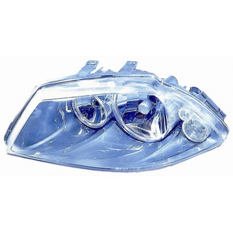 Faro proiettore H7-H3 2 parabole reg elettrica dx