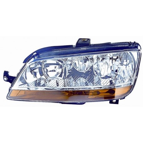 Faro proiettore H7-H7-H1 con fendinebbia guida - sx