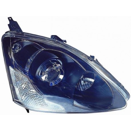 Faro proiettore H1-HB3 con lenticolare dx