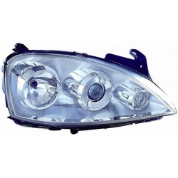 Faro proiettore H7-H7 con lenticolare passeggero - dx