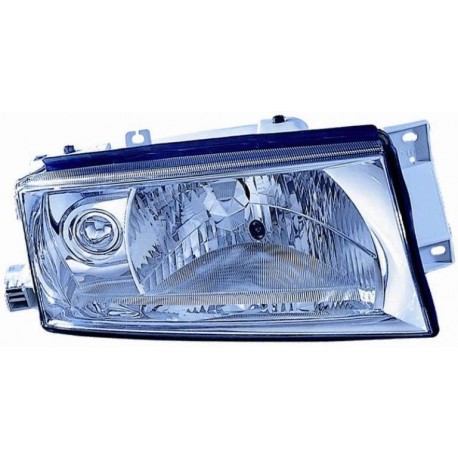 Faro proiettore H4 senza fendinebbia passeggero - dx