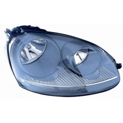 Faro proiettore H7-H7 parabola grigio scura dx