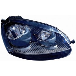 Faro proiettore H7-H7 parabola nera dx