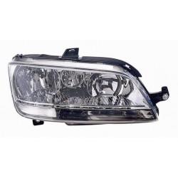 Faro proiettore H7-H1 senza fendi freccia bianca dx