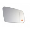 Piastra specchietto termica con vetro lato guida - sx