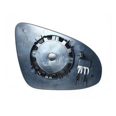 Piastra specchietto termica con vetro lato guida - sx