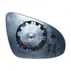 Piastra specchietto con vetro lato guida - sx
