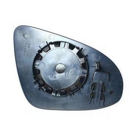 Piastra specchietto con vetro lato guida - sx