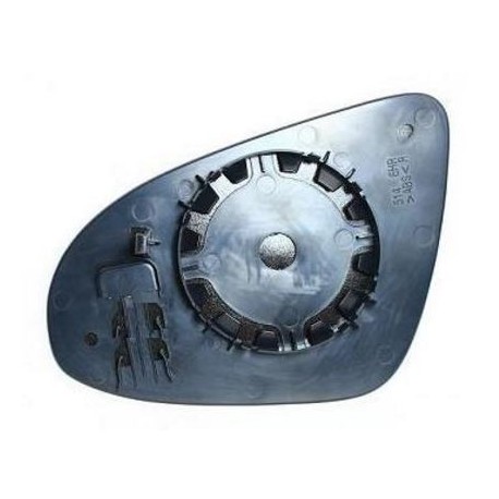 Piastra specchietto con vetro lato passeggero - dx
