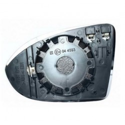 Piastra specchietto termica con vetro lato passeggero - dx