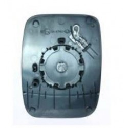 Piastra specchietto termica con vetro lato guida - sx