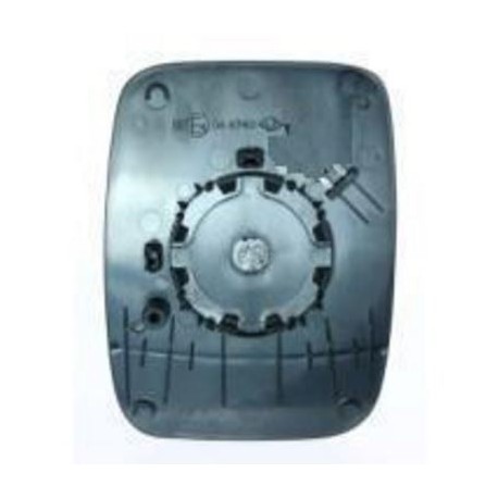 Piastra specchietto con vetro lato guida - sx