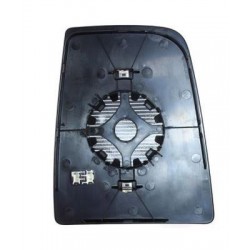 Piastra specchietto con vetro superiore termica lato guida - sx