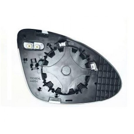 Piastra specchietto termica con vetro lato guida - sx