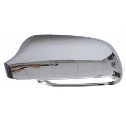 Calotta specchietto retrovisore cromata con assist lane guida sx