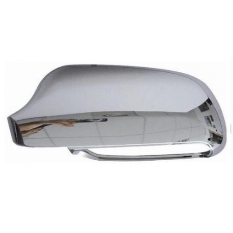 Calotta specchietto retrovisore cromata con assist lane guida sx
