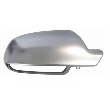 Calotta specchietto retrovisore cromata in alluminio con funzione assist lane passeggero dx