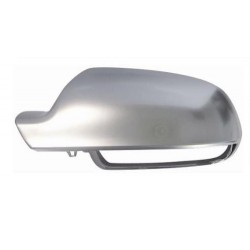 Calotta specchietto retrovisore cromata in alluminio con funzione assist lane guida sx