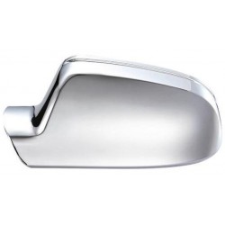 Calotta specchietto retrovisore cromata guida sx