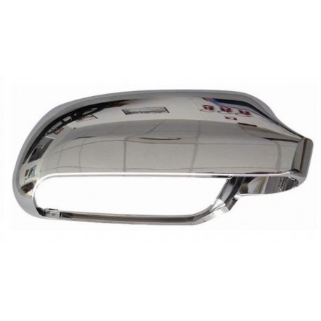 Calotta specchietto retrovisore cromata passeggero dx