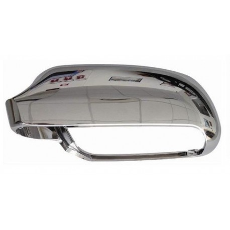Calotta specchietto retrovisore cromata guida sx