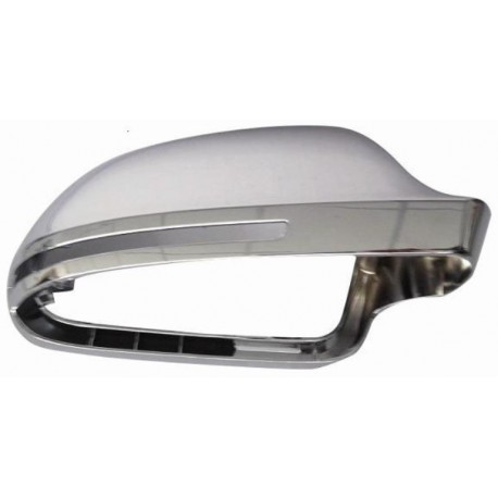 Calotta specchietto retrovisore cromata passeggero dx