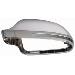 Calotta specchietto retrovisore cromata guida sx