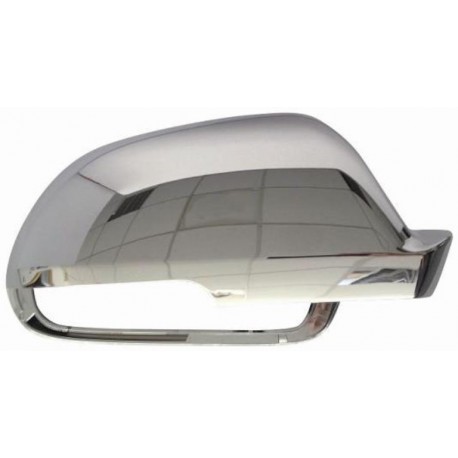 Calotta specchietto retrovisore cromata passeggero dx