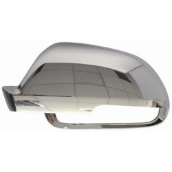 Calotta specchietto retrovisore cromata guida sx