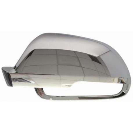 Calotta specchietto retrovisore cromata guida sx
