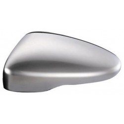 Calotta specchietto retrovisore cromata in alluminio guida sx