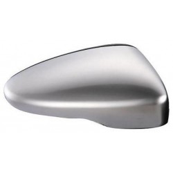 Calotta specchietto retrovisore cromata in alluminio passeggero dx
