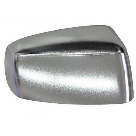 Calotta specchietto retrovisore cromata ruvida passeggero dx