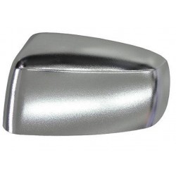 Calotta specchietto retrovisore cromata ruvida guida sx
